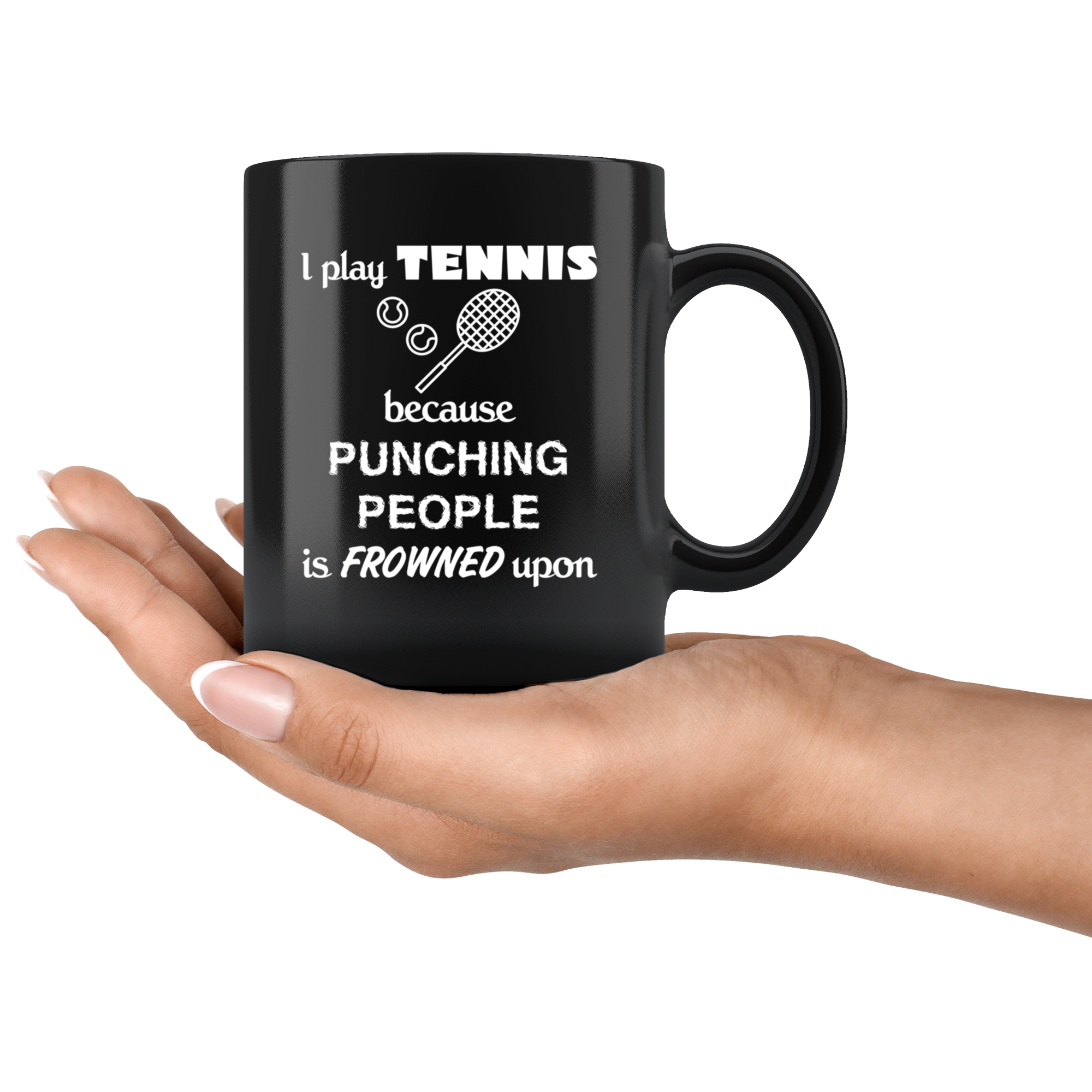 Tennis Player Coffee Mug