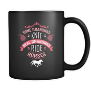 Real grandpas ride horses