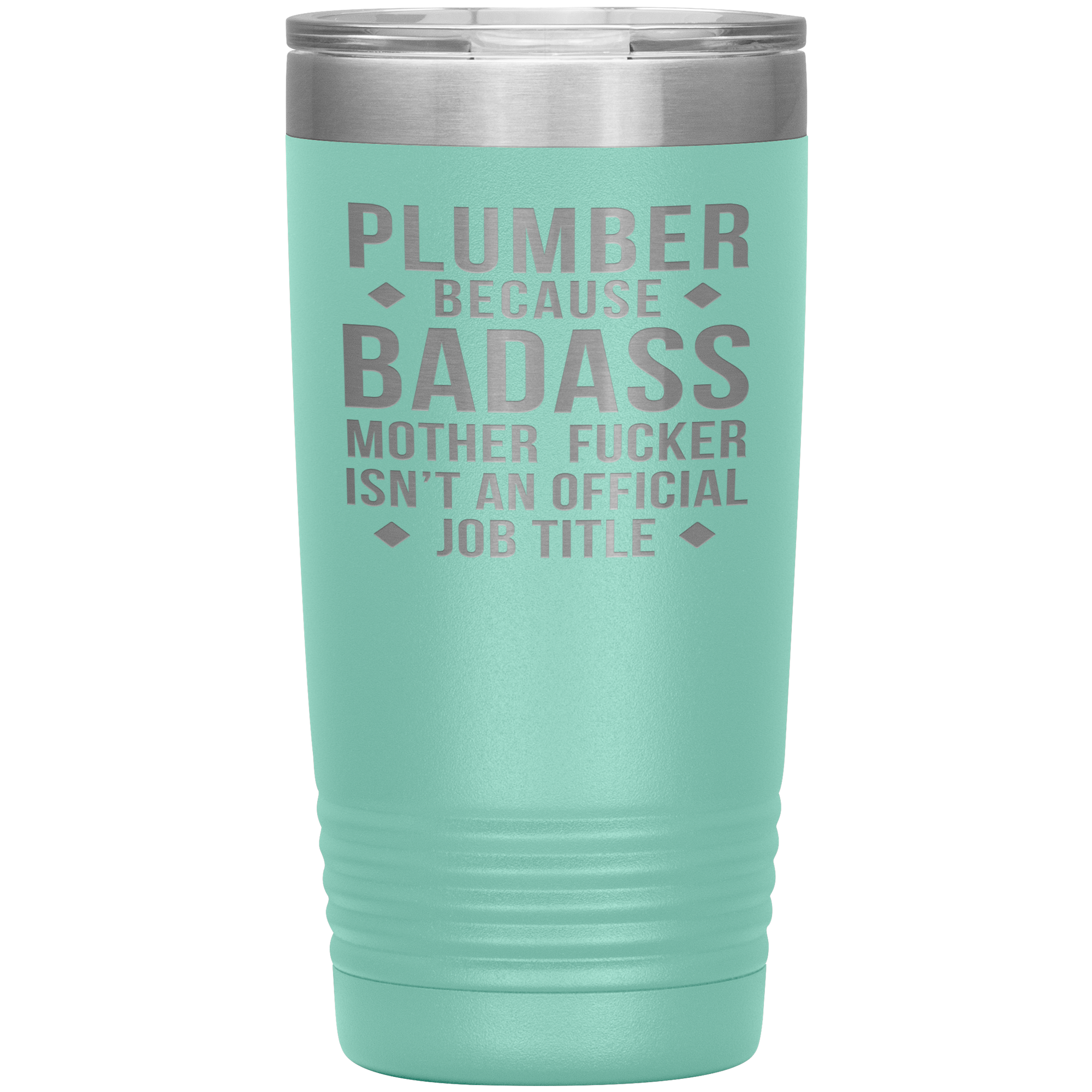 Personalizable Plumber Gift, Plumber badass, 20oz Tumbler, Travel mug, Coffee Tumbler, Present for Plumber Colleague