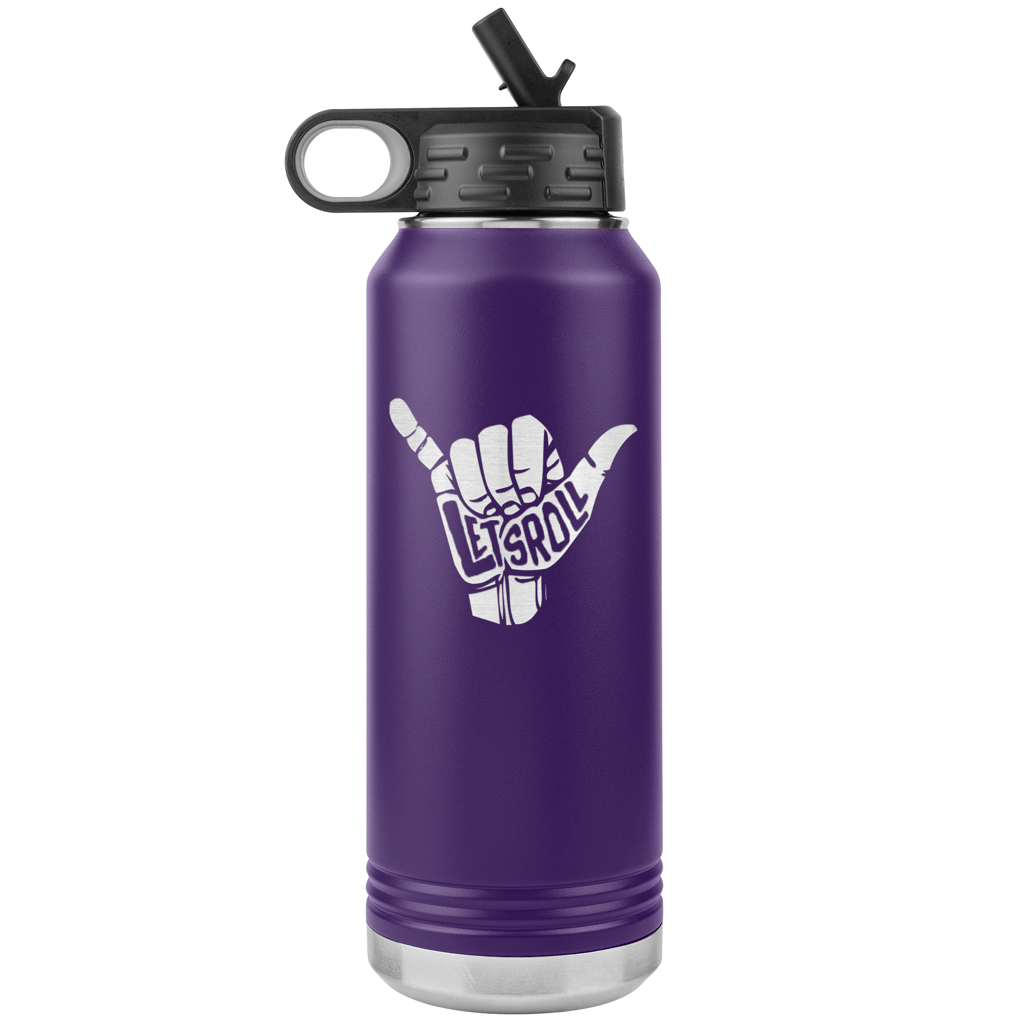 Lets' Roll 32oz Water Bottle