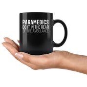 Paramedics do it in the Rear of the ambulance