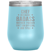 Chef badass 12oz Tumbler
