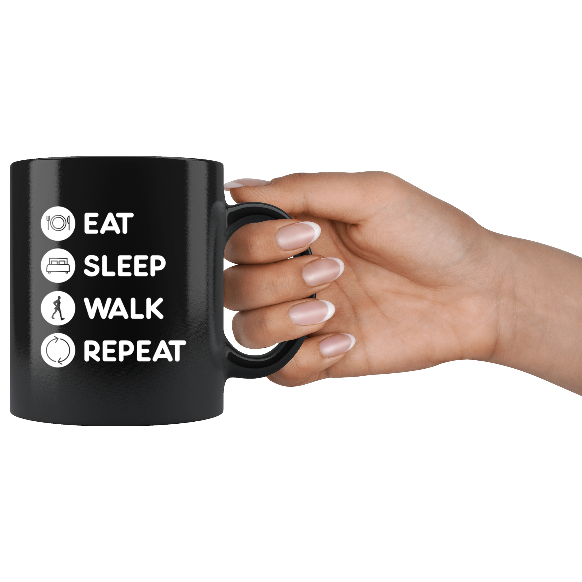 Walking Coffee Mug Gift, Birthday