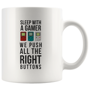 Sleep with gamer we push the right buttons