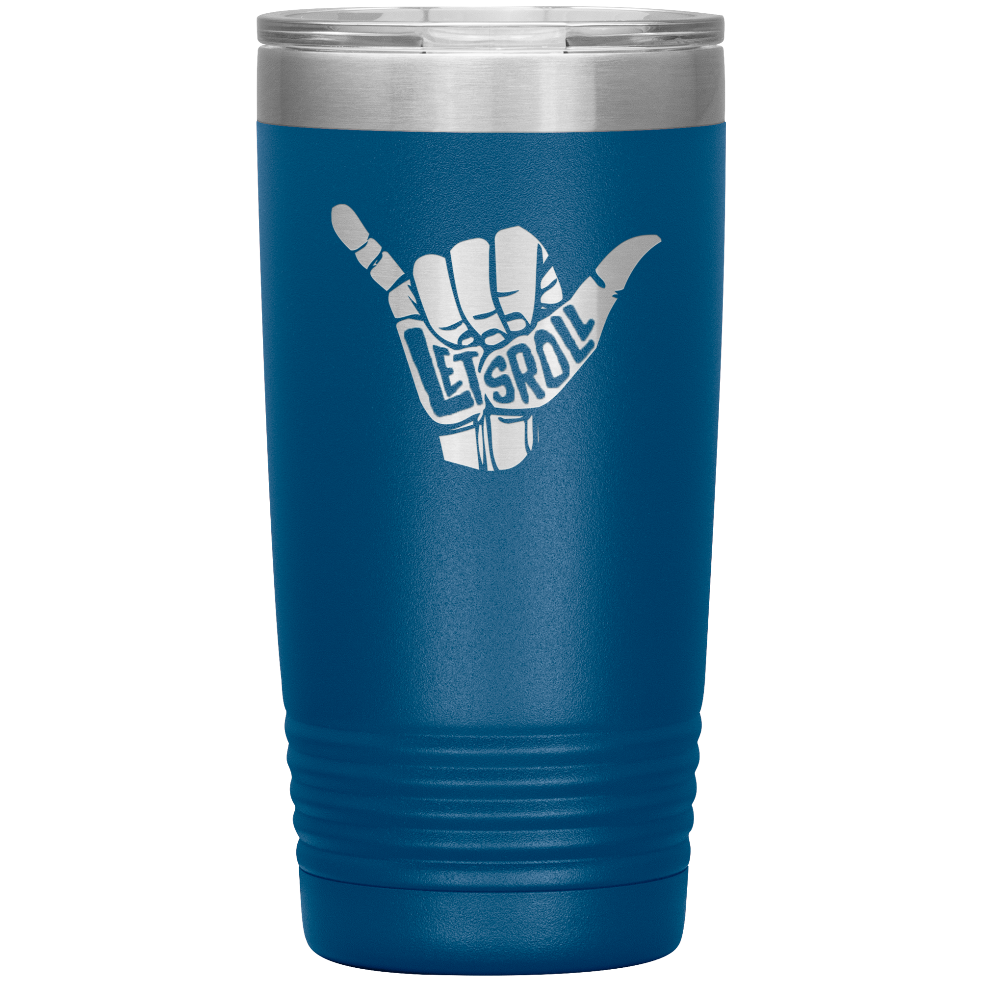 Brazilian Jiu Jitsu - Lets roll mug - BJJ Coffee Cup Vacuum Tumbler, Travel mug, Coffee Tumbler, Tea Tumbler 20oz