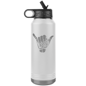 Lets' Roll 32oz Water Bottle