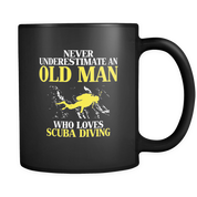 Never underestimate an old man who loves scuba diving