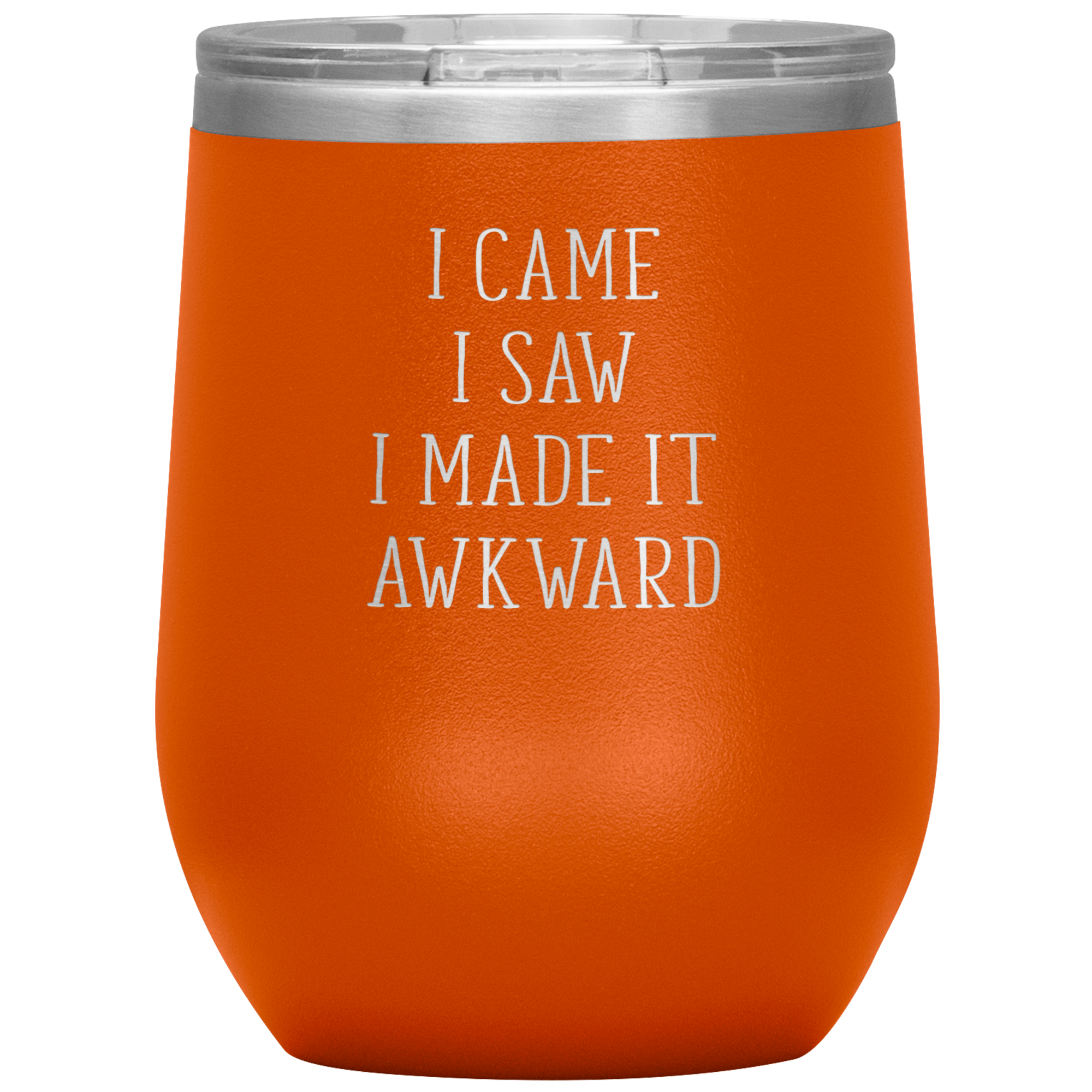 I came, I saw, I made it awkward 12oz Tumbler