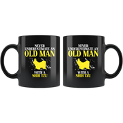 Never underestimate old men with shih tzu