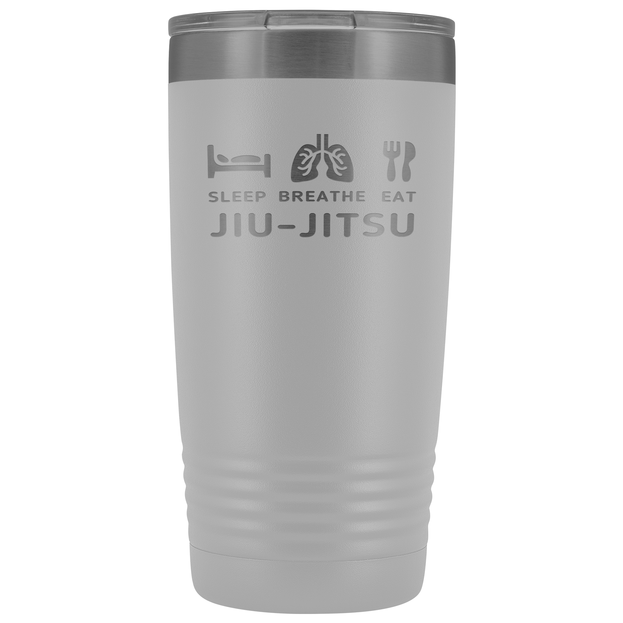 BJJ Gift, Sleep, breath eat, jiu jitsu, Tumbler, Travel mug, Coffee Tumbler, Tea Tumbler 20oz