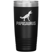 Father's day Gift, Papasaurus, 20oz Tumbler, Travel mug, Coffee Tumbler, Tea Tumbler