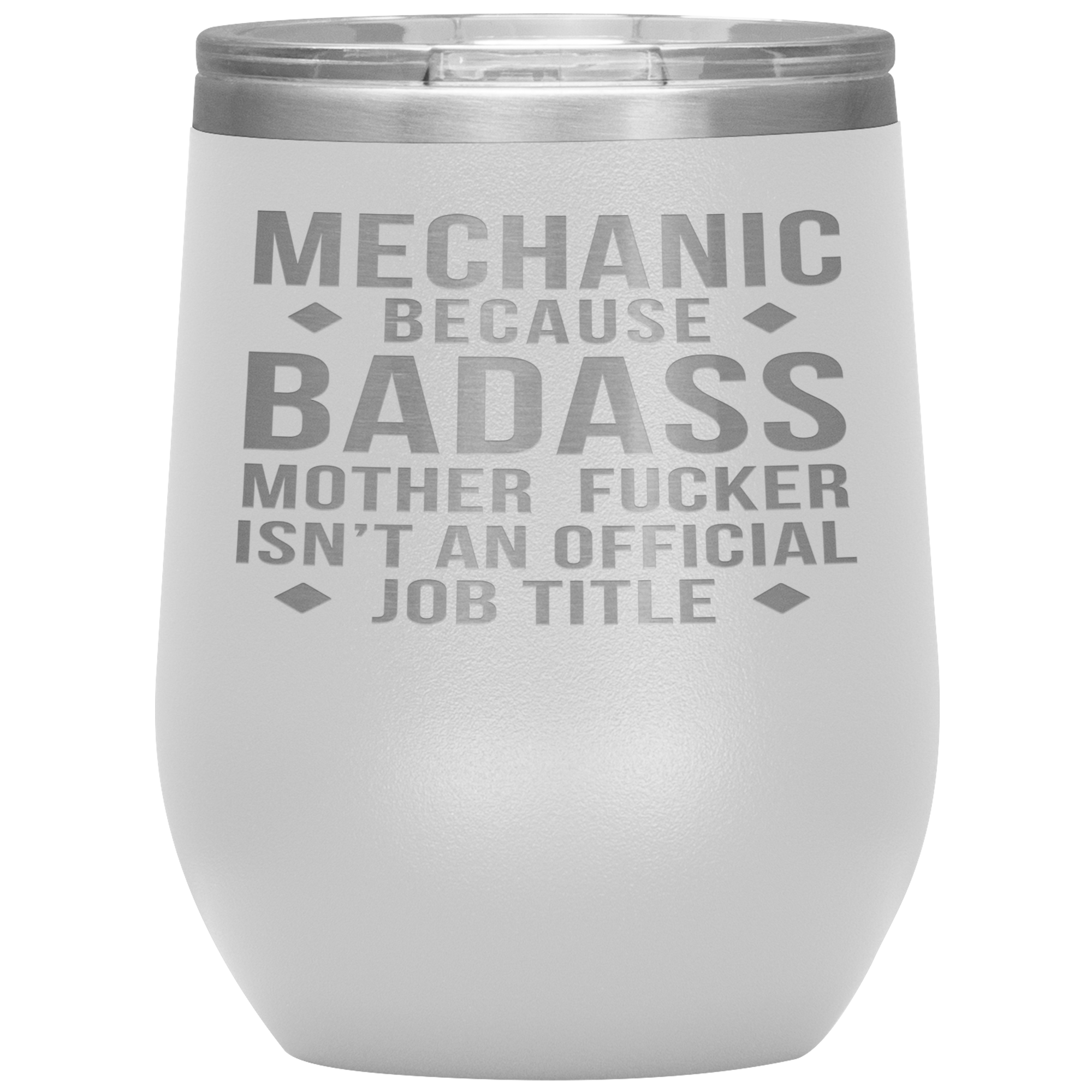 Mechanic Gift, Mechanic badass, 12oz Vacuum Tumbler, Travel mug, Coffee Tumbler, Present for Mechanic Colleague