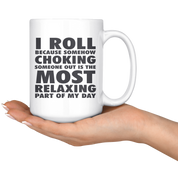 Brazilian jiu-jitsu White Mug, BJJ Girl lover, BJJ Girl White Mug, Birthday Present, Christmas Gift, 15oz white mug, Fun gift