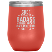 Chef badass 12oz Tumbler