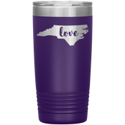 North Carolina Love Gift, 20oz Tumbler
