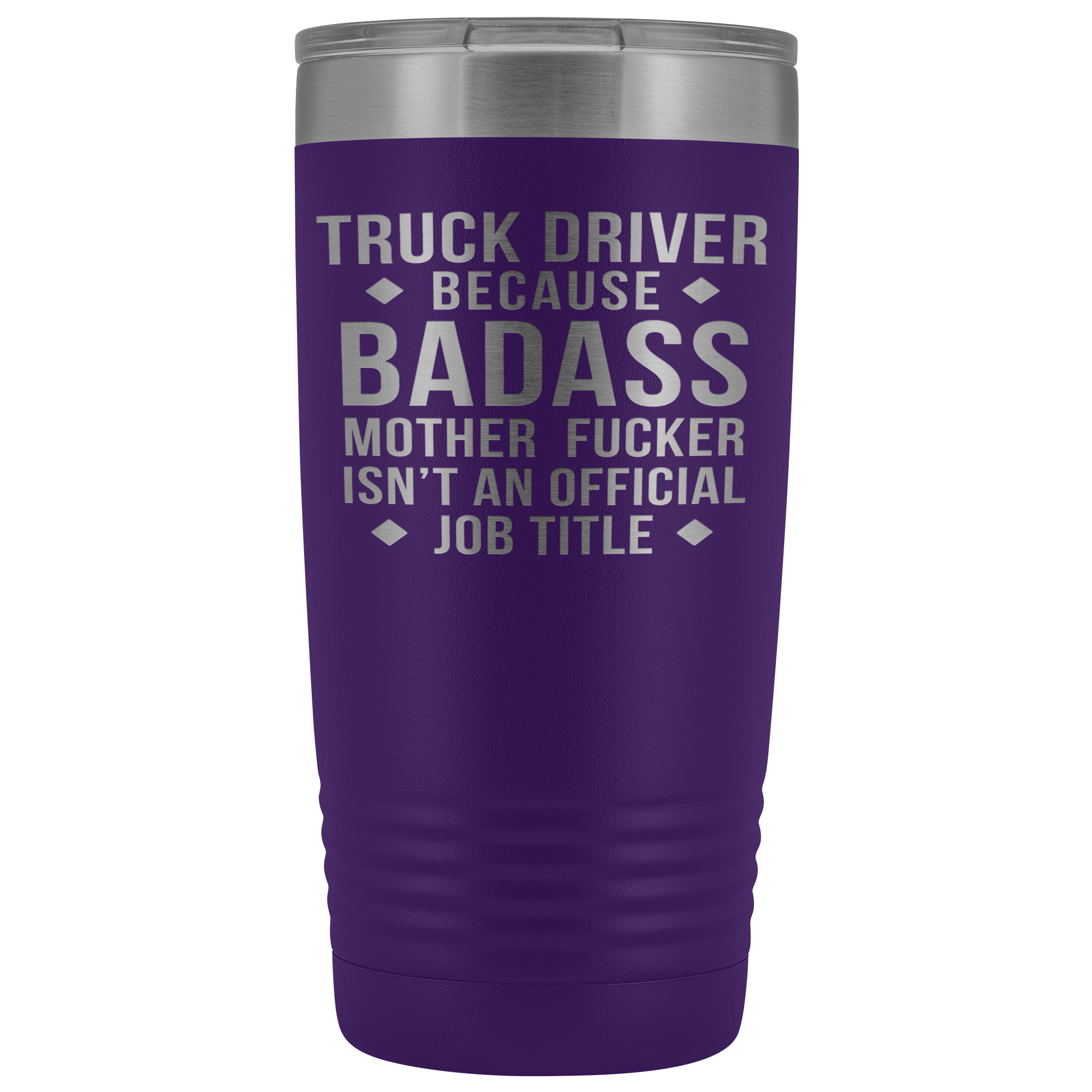 Truck Driver Gift, Truck Driver badass, 20oz Vacuum Tumbler, Travel mug, Coffee Tumbler, Present for Truck Driver Colleague