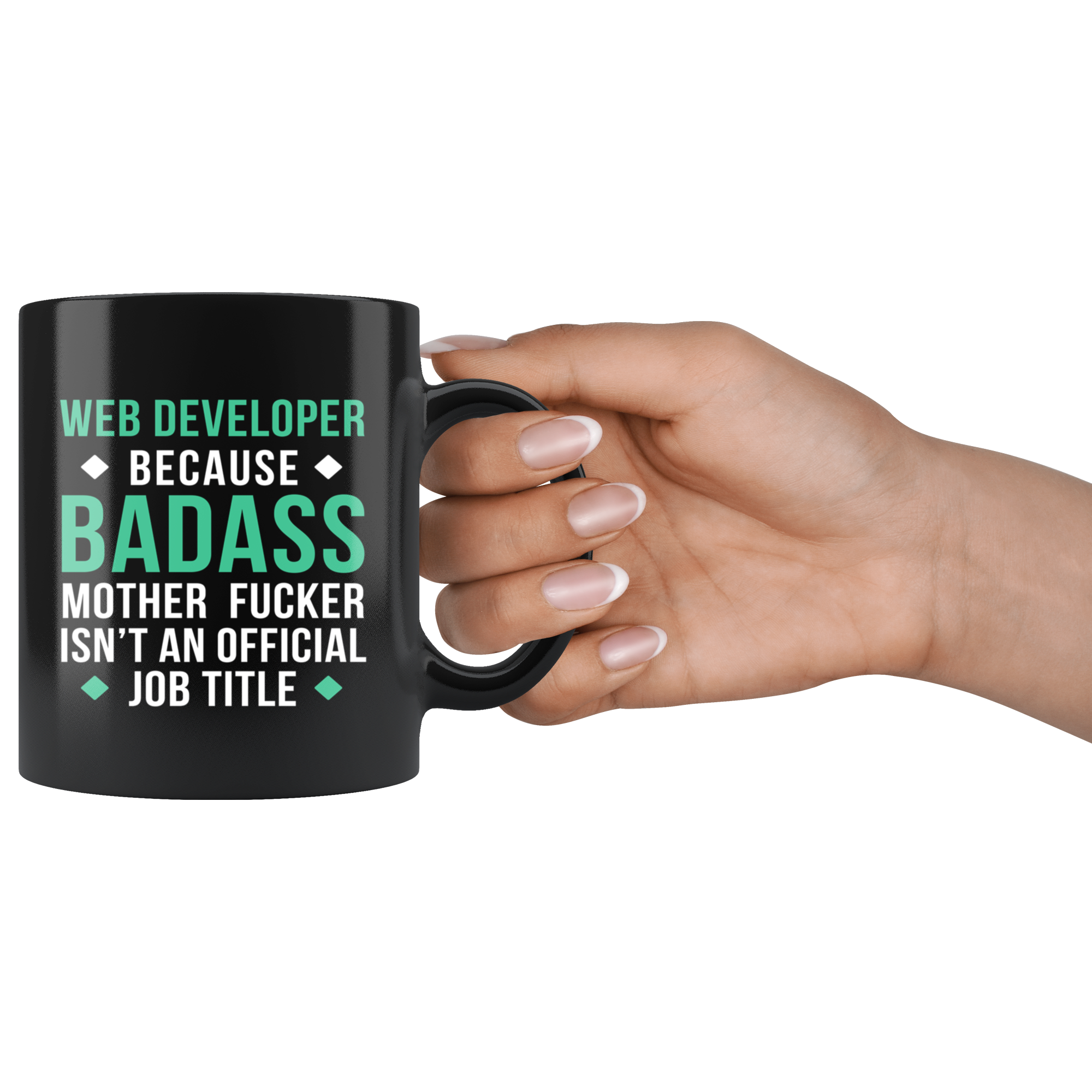 Mug Web Developer gifts Web Developer mug - Badass Web Developer mug - Web Developer coffee mug Web Developer coffee cup (11oz) Black