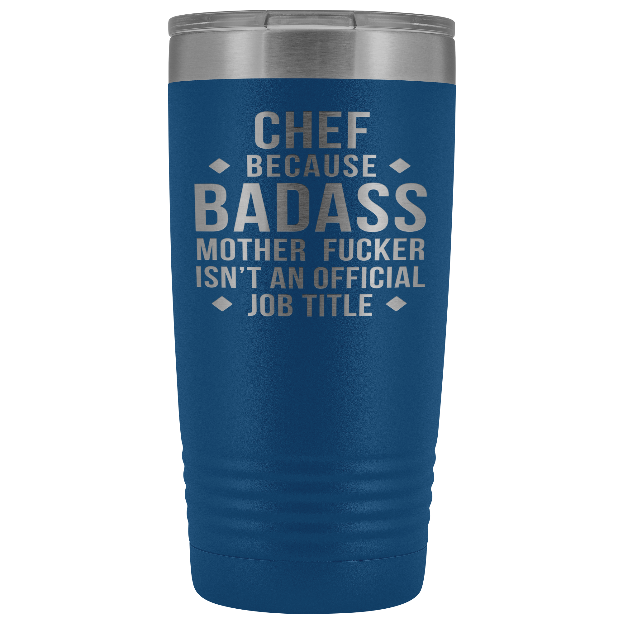 Chef Gift, Chef badass, 20oz Vacuum Tumbler, Travel mug, Coffee Tumbler, Present for Chef