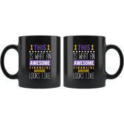 Mug Financial advisor mug - Awesome Financial advisor looks like mug -Financial advisor coffee mug Financial advisor coffee cup (11oz) Black