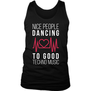 Nice people Dancing to good Techno Music