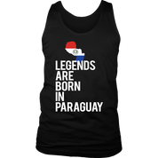 Paraguay Gift, Legends are born in Paraguay Tank Top