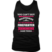 Firefighter Gift, Coworker gift, Profession, Colleague present, Woman's tank top, Racerback, Mens Tank top