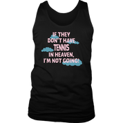 If they don't have tennis in heaven I'm not going, Womens Tank top, Mens tank, Racerback, Tennis gift, Hobby, Sport Gift
