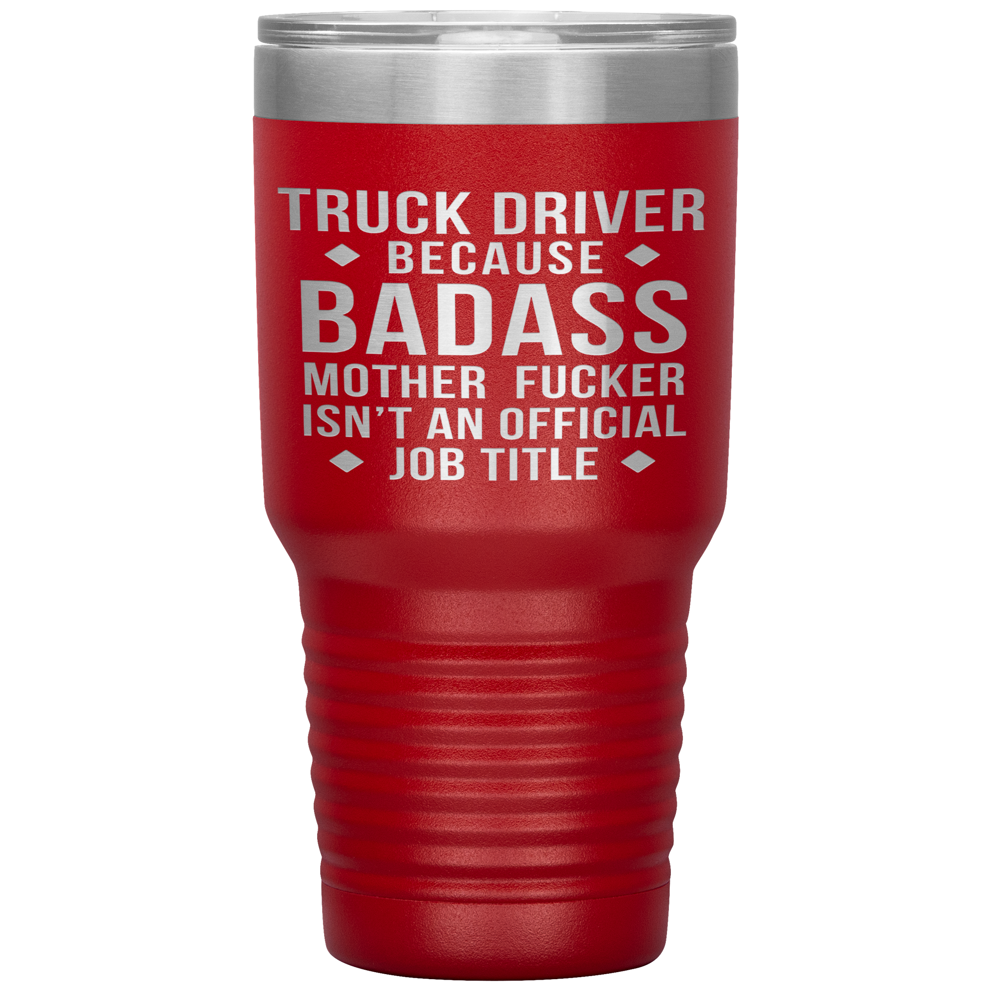 Truck Driver Gift, Truck Driver badass, 30oz Vacuum Tumbler, Travel mug, Coffee Tumbler, Present for Truck Driver Colleague