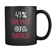 49% Chemist 51% Badass