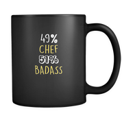 49% Chef 51% Badass