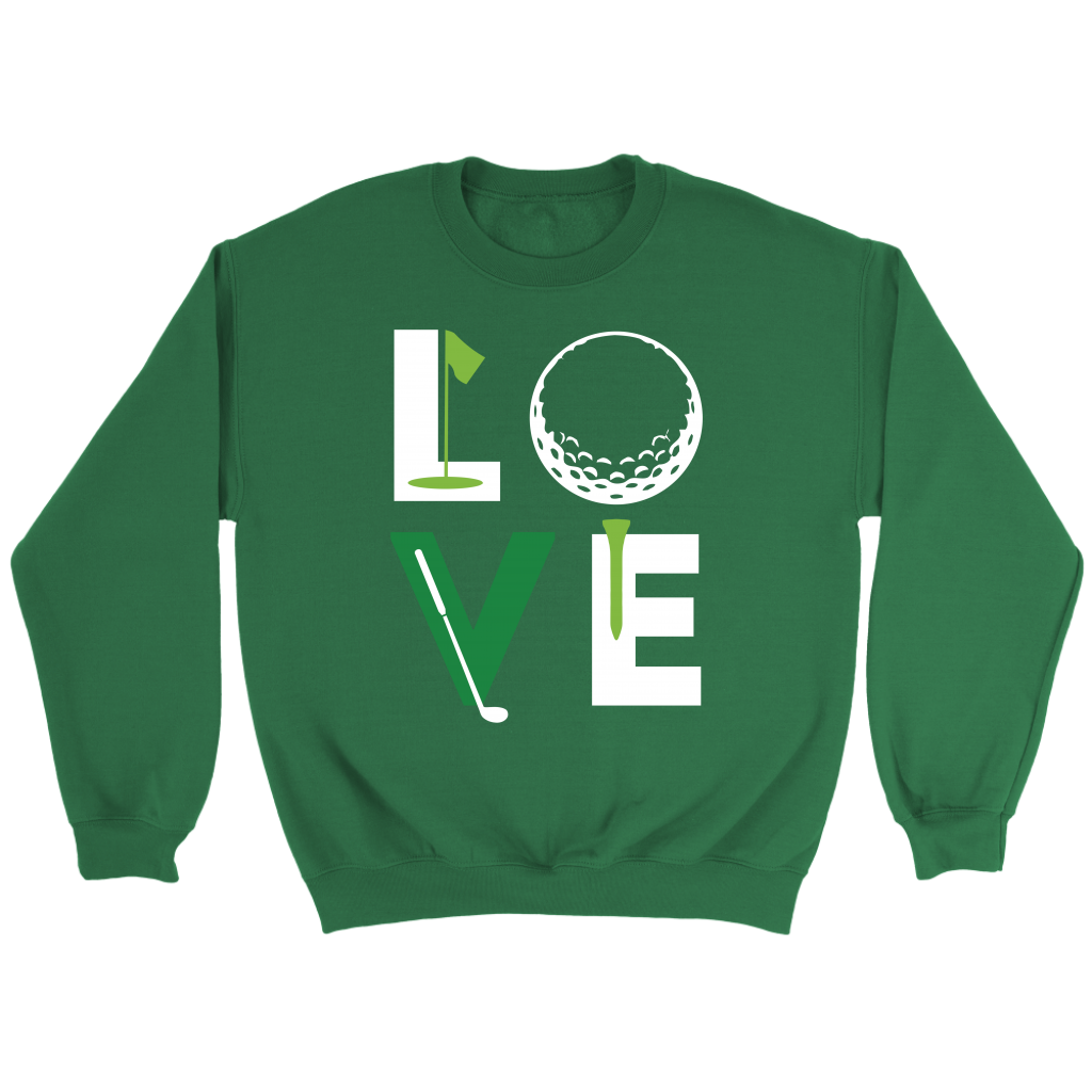 Golf Love Gift, Unisex Longsleeve, Hoodie, Crewneck long sleeve, Sweatshirt, Jersey
