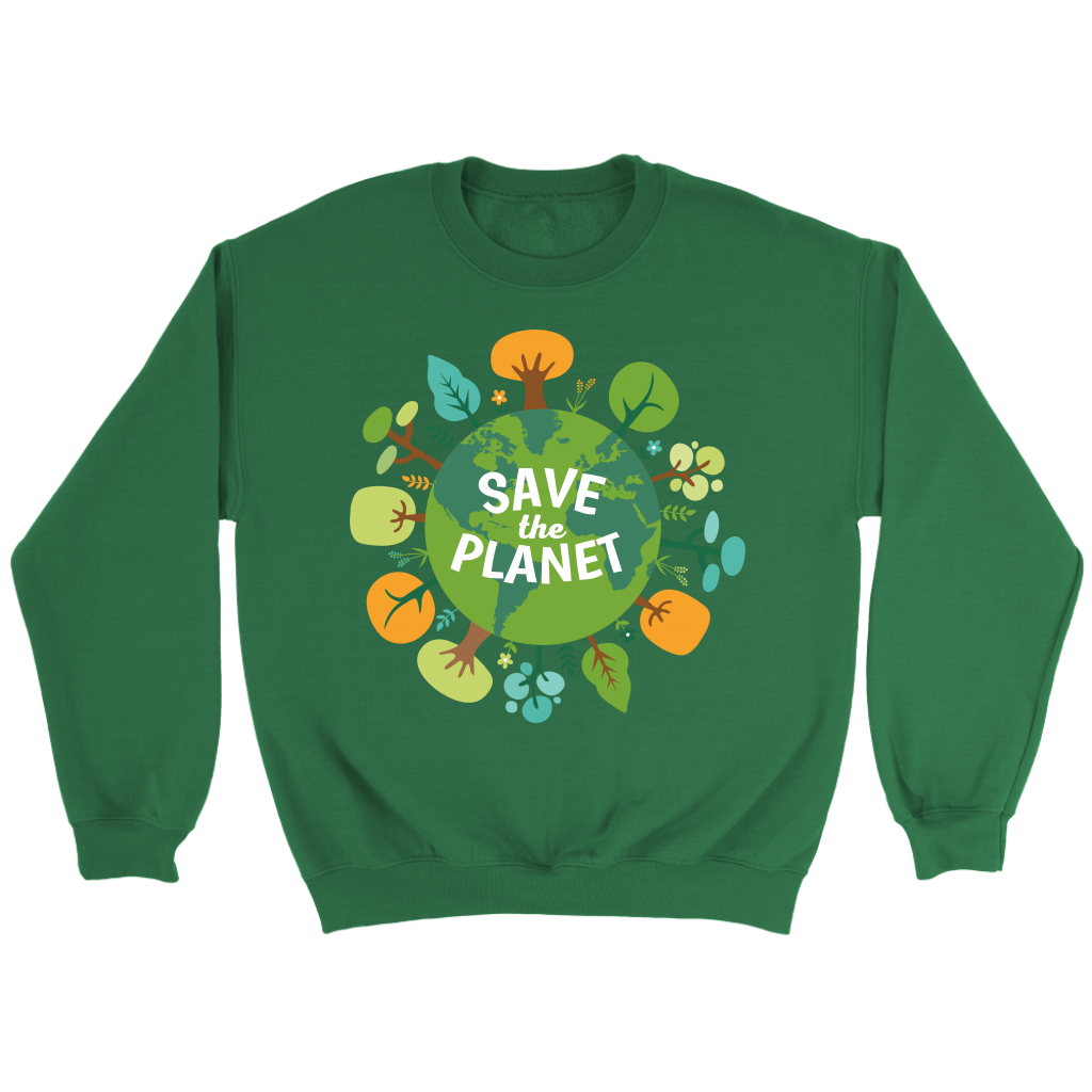 Ecology Save the planet Gift, Unisex Longsleeve, Hoodie, Crewneck long sleeve, Sweatshirt, Jersey