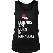 Paraguay Gift, Legends are born in Paraguay Tank Top