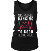 Nice people Dancing to good Techno Music