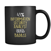 49% Information Security Analyst 51% Badass