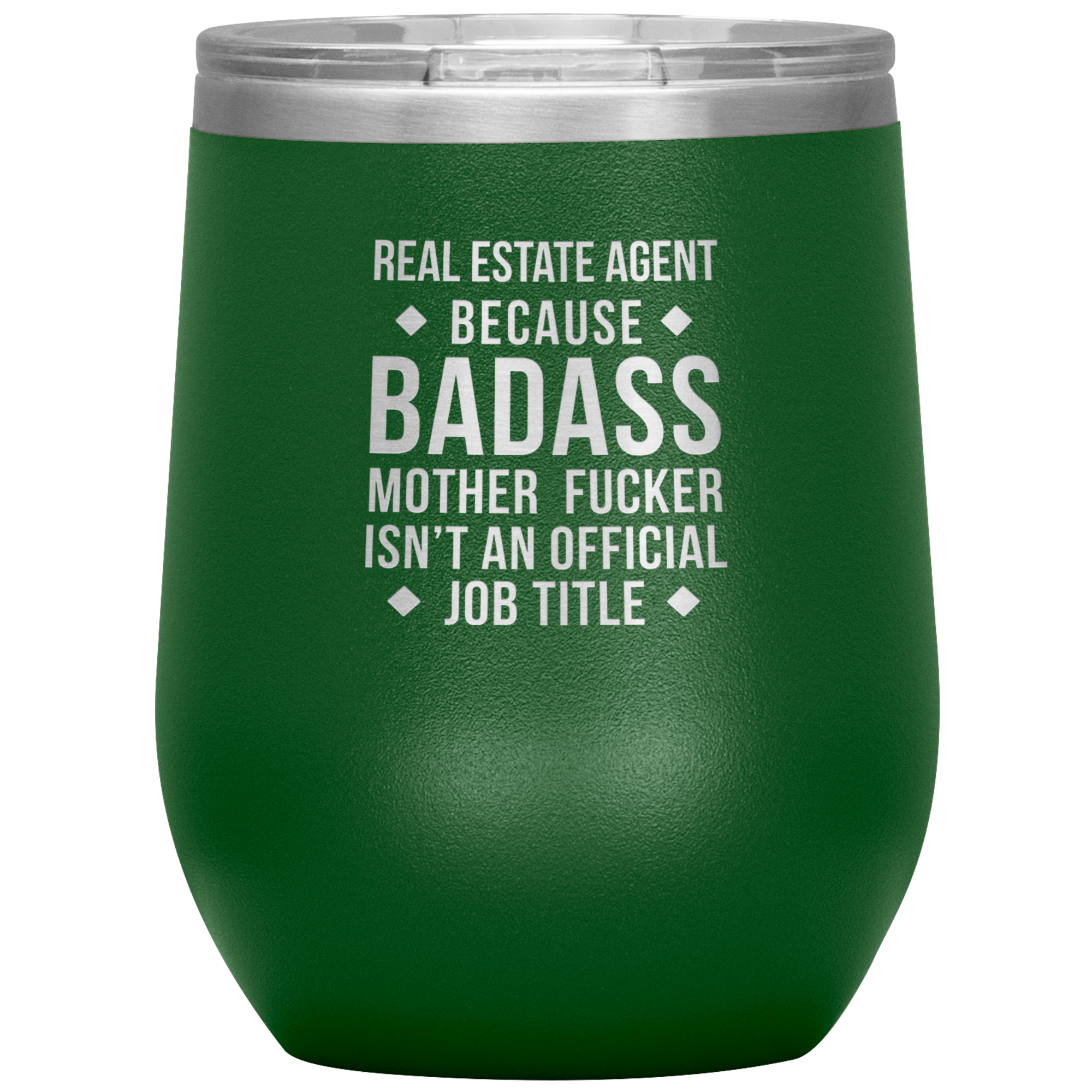 Real Estate Agent Gift, Real Estate Agent badass, Vacuum Tumbler, Travel mug, Coffee Tumbler, Present for Real Estate Agent Colleague