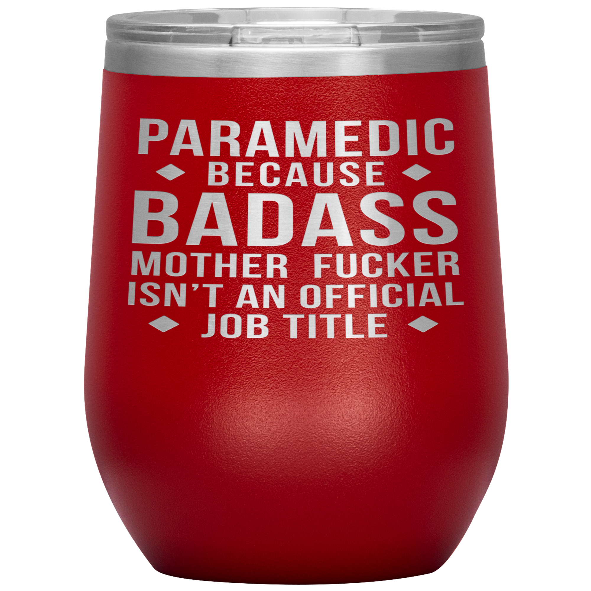 Paramedic Gift, Paramedic badass, 12oz Vacuum Tumbler, Travel mug, Coffee Tumbler, Present for Paramedic Colleague