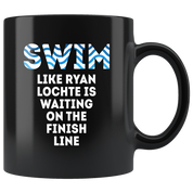 Swim like Ryan is on the finish line