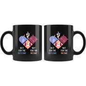 Mug Vet Tech gifts Veterinarian mug - In for the outcome not for the income mug - Vet Nurse coffee mug Veterinary coffee cup Black (11oz)