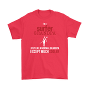 I'm a Surfing grandpa, Grandpa T-Shirt