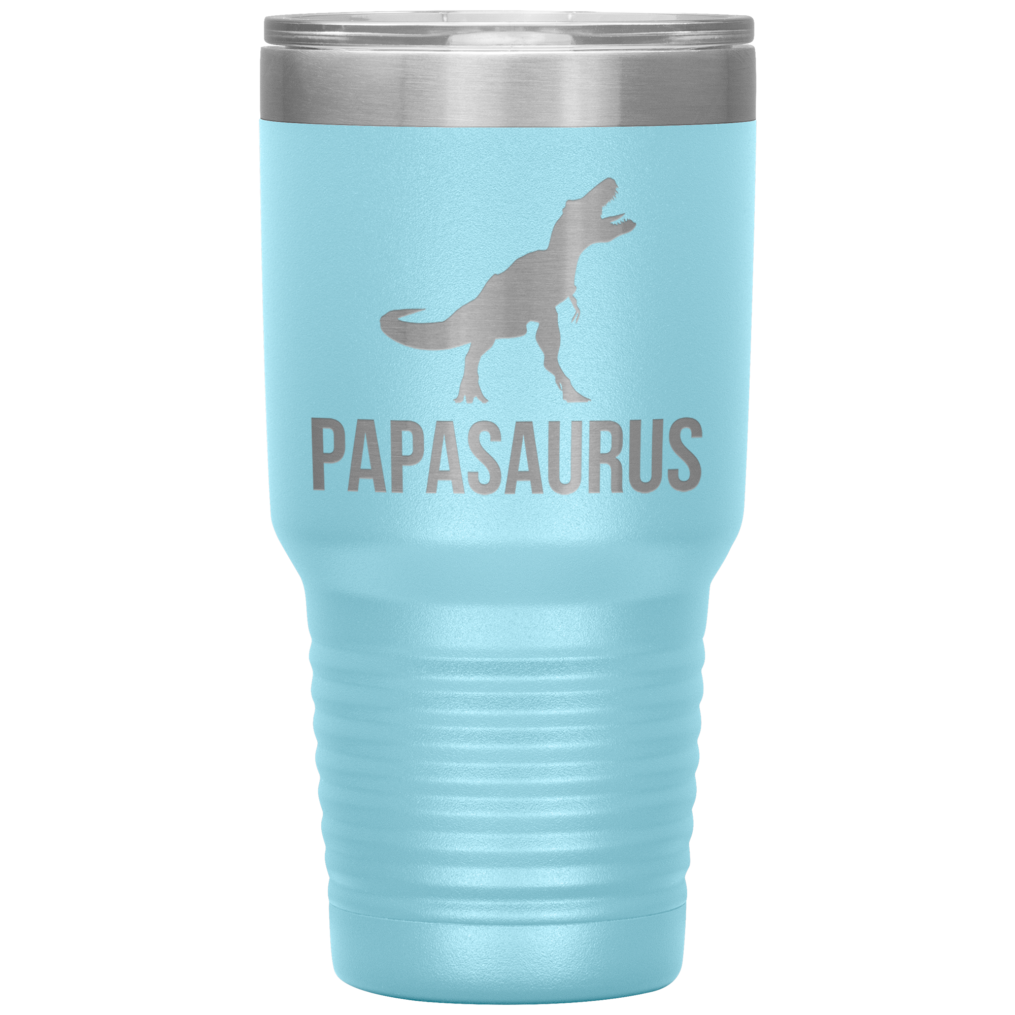 Father's day Gift, Papasaurus, 30oz Tumbler, Travel mug, Coffee Tumbler, Tea Tumbler