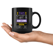 Mug Financial advisor mug - Awesome Financial advisor looks like mug -Financial advisor coffee mug Financial advisor coffee cup (11oz) Black