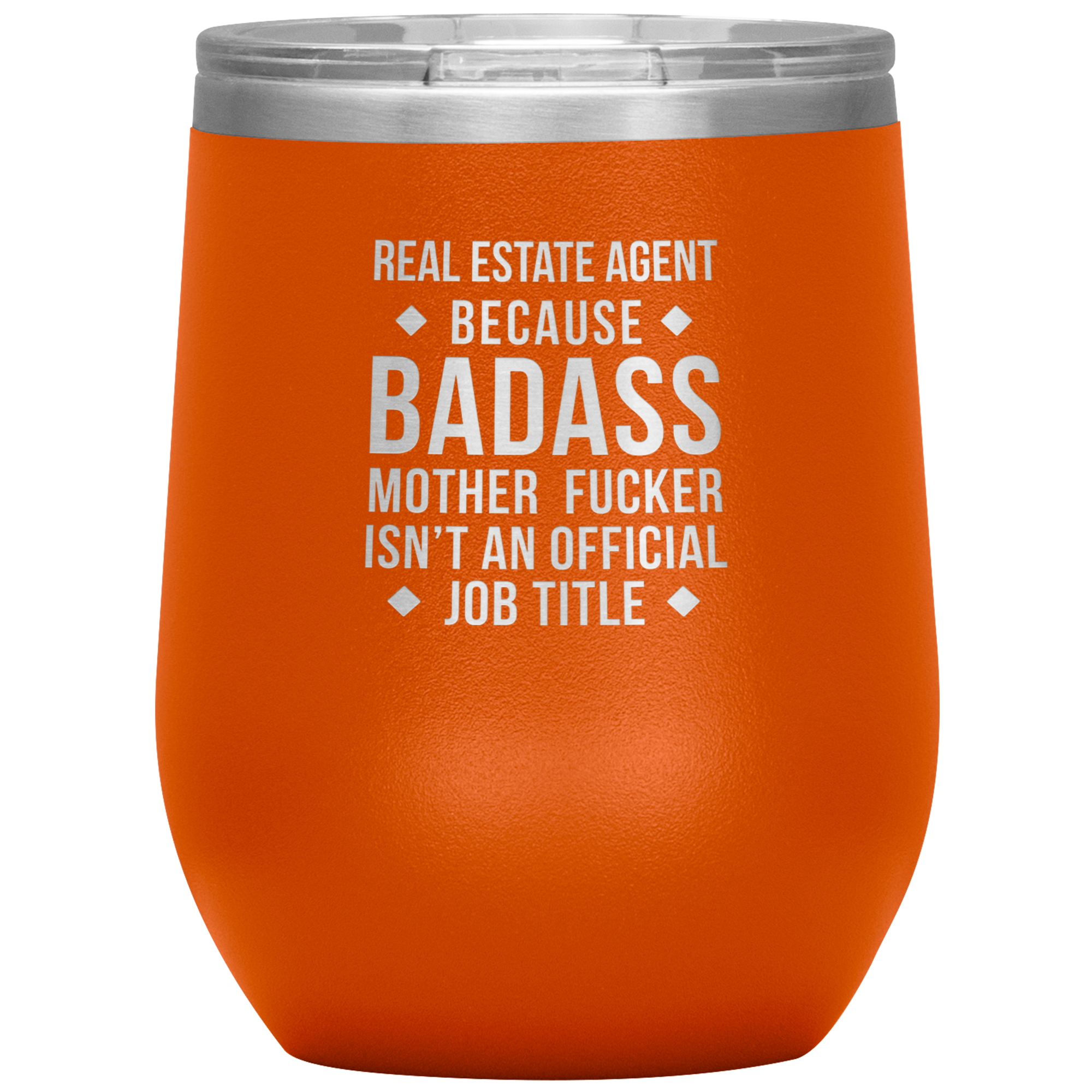 Real Estate Agent Gift, Real Estate Agent badass, Vacuum Tumbler, Travel mug, Coffee Tumbler, Present for Real Estate Agent Colleague