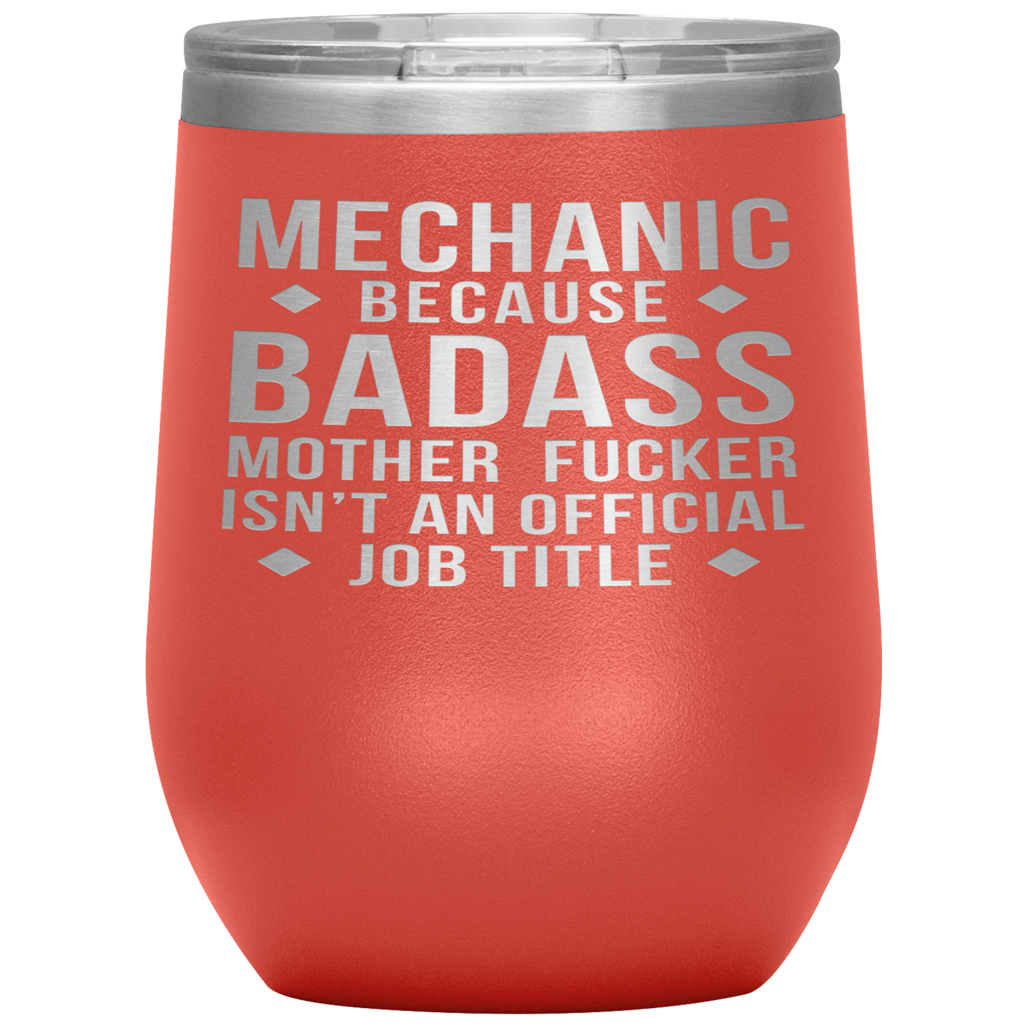 Mechanic Gift, Mechanic badass, 12oz Vacuum Tumbler, Travel mug, Coffee Tumbler, Present for Mechanic Colleague
