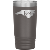 North Carolina Love Gift, 20oz Tumbler