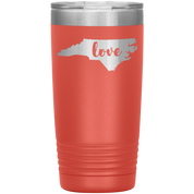 North Carolina Love Gift, 20oz Tumbler