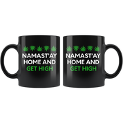 Namast'ay Home And Get High- Weed lover