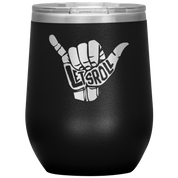 Brazilian Jiu Jitsu - Lets roll mug - BJJ Coffee Cup Vacuum Tumbler, Travel mug, Coffee Tumbler, Tea Tumbler 12oz