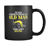 Never underestimate an old man who goes diving