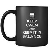 Keep calm and keep it in balance